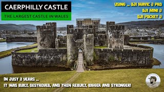 Caerphilly Castle  The Largest in Wales 2nd in Britain [upl. by Schulze]