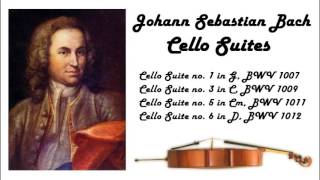 Johann Sebastian Bach  Cello suites in 432 Hz great for reading or studying [upl. by Enomal311]