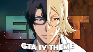 Aizen x Urahara  GTA IV Theme Edit [upl. by Ocer]